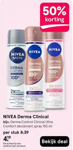 Etos NIVEA Derma Clinical aanbieding