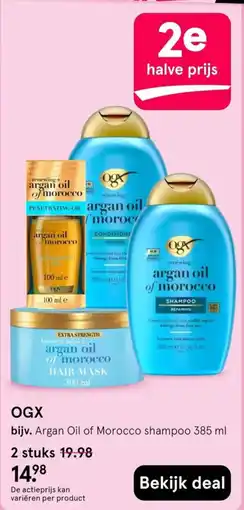 Etos OGX argan oil of morocco aanbieding