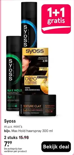 Etos Syoss m.u.v. mini's aanbieding