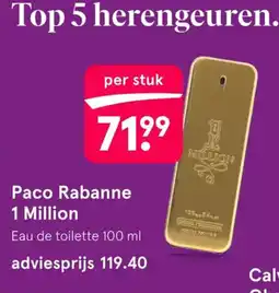 Etos Paco Rabanne 1 Million aanbieding