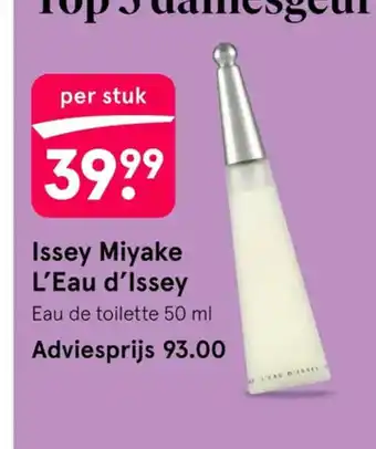 Etos Issey Miyake L'Eau d'Issey aanbieding