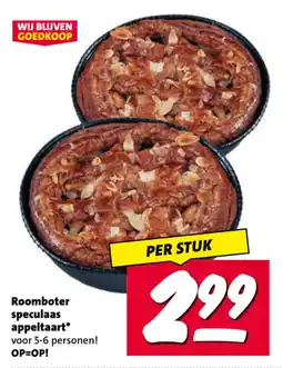 Nettorama Roomboter speculaas appeltaart aanbieding
