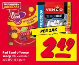 Nettorama Red Band of Venco snoep aanbieding