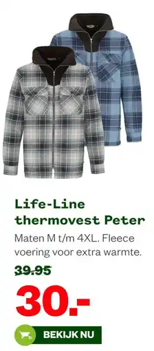 Welkoop Life-Line thermovest Peter aanbieding