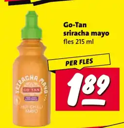 Nettorama Go-Tan sriracha mayo aanbieding
