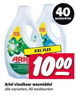 Nettorama Ariel vloeibaar wasmiddel aanbieding