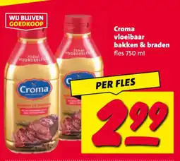 Nettorama Croma vloeibaar bakken & braden aanbieding