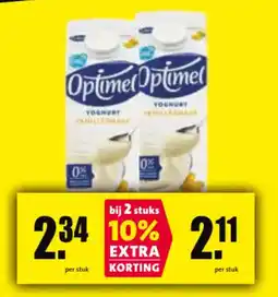 Nettorama Optimel Yoghurt aanbieding