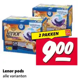Nettorama Lenor pods aanbieding