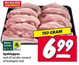 Nettorama Speklappen aanbieding