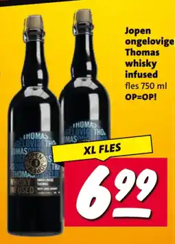 Nettorama Jopen ongelovige Thomas whisky infused aanbieding