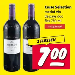 Nettorama Cruse Selection merlot vin aanbieding