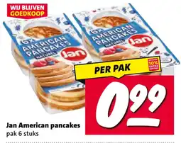 Nettorama Jan American pancakes aanbieding