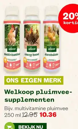 Welkoop Welkoop pluimvee-supplementen aanbieding