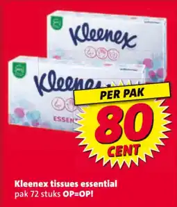 Nettorama Kleenex tissues essential aanbieding
