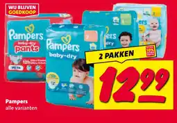 Nettorama Pampers baby-dry pants aanbieding