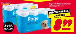 Nettorama Page toilet papier compleet schoon aanbieding