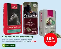 Welkoop Alle senior paardenvoeding aanbieding