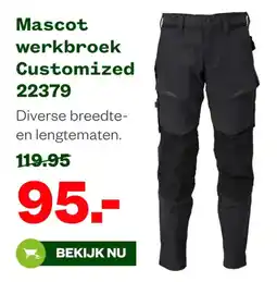 Welkoop Mascot werkbroek Customized 22379 aanbieding
