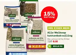 Welkoop Welkoop kattenbakvulling aanbieding