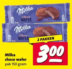 Nettorama Milka choco wafer aanbieding