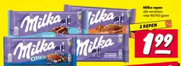 Nettorama Milka repen aanbieding