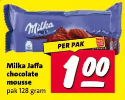Nettorama Milka Jaffa chocolate mousse aanbieding