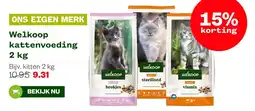 Welkoop Welkoop kattenvoeding aanbieding
