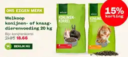 Welkoop Welkoop konijnen- of knaagdierenvoeding aanbieding