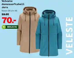Welkoop Veleste damessoftshell Jara aanbieding