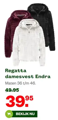Welkoop Regatta damesvest Endra aanbieding