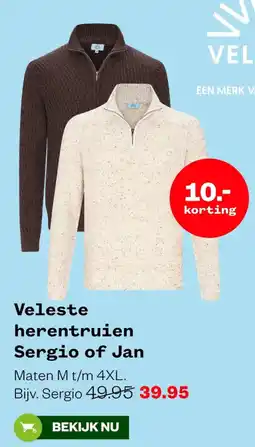 Welkoop Veleste herentruien Sergio of Jan aanbieding