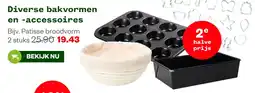 Welkoop Diverse bakvormen en -accessoires aanbieding