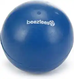 Intratuin Beeztees hondenspeelgoed bal blauw D 9 cm aanbieding