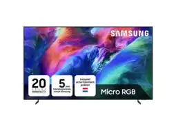 MediaMarkt Samsung Mre65r85h - Ultra Hd 4k Micro Rgb-tv 65 Inch 2026 aanbieding