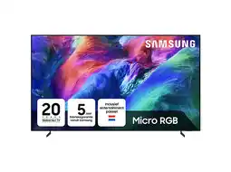 MediaMarkt Samsung Mre65r85h - Ultra Hd 4k Micro Rgb-tv 65 Inch 2026 aanbieding
