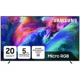 MediaMarkt Samsung Mre55r85h - Ultra Hd 4k Micro Rgb-tv 55 Inch 2026 aanbieding