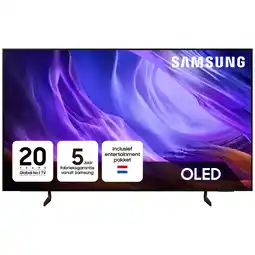 MediaMarkt Samsung Qe65s85h - Oled 4k Oled-tv 65 Inch 2026 aanbieding