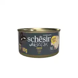 Pets Place Schesir After Dark Pate - Natvoer - 80 g Kip aanbieding