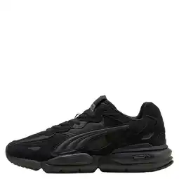 Wehkamp Puma Fade mesh sneakers - zwart/antraciet aanbieding