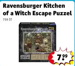 Kruidvat Ravensburger Kitchen of a Witch Escape Puzzel aanbieding