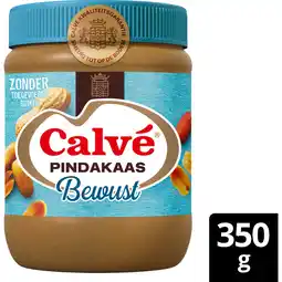 Jumbo Calvé Pindakaas Bewust 350 g aanbieding