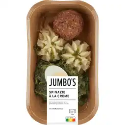 Jumbo Jumbo's Spinazie à la Crème 450 g aanbieding