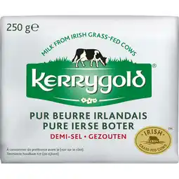 Jumbo Kerrygold Gezouten Pure Ierse Boter 250 g aanbieding