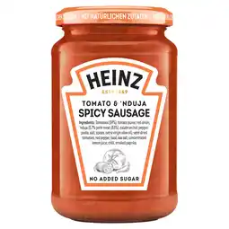 Jumbo Heinz Tomato & Spicy Nduja 350g aanbieding