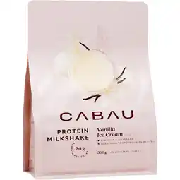 Jumbo Cabau Proteïne Milkshake Vanille Roomijs 500g aanbieding
