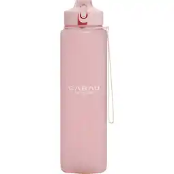 Jumbo Cabau Waterfles 1 Liter Roze aanbieding