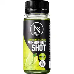 Jumbo NXT Level Lemon Lime Flavour Pre-Workout Shot 60 ml aanbieding