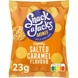 Jumbo Snack a Jacks Crispies Salted Caramel Flavour 23 gr aanbieding