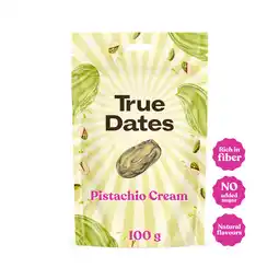 Jumbo True Dates Pistachio Cream 100 g aanbieding